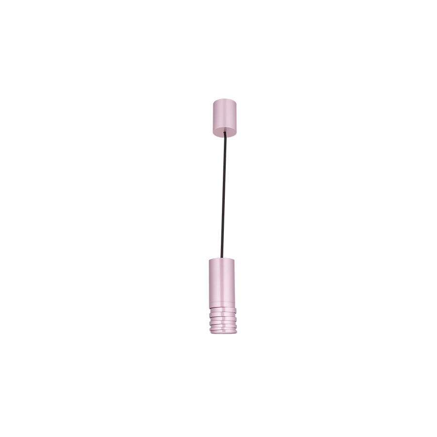 SUSPENSION GU10 CYLINDRIQUE ACIER 16,5CM