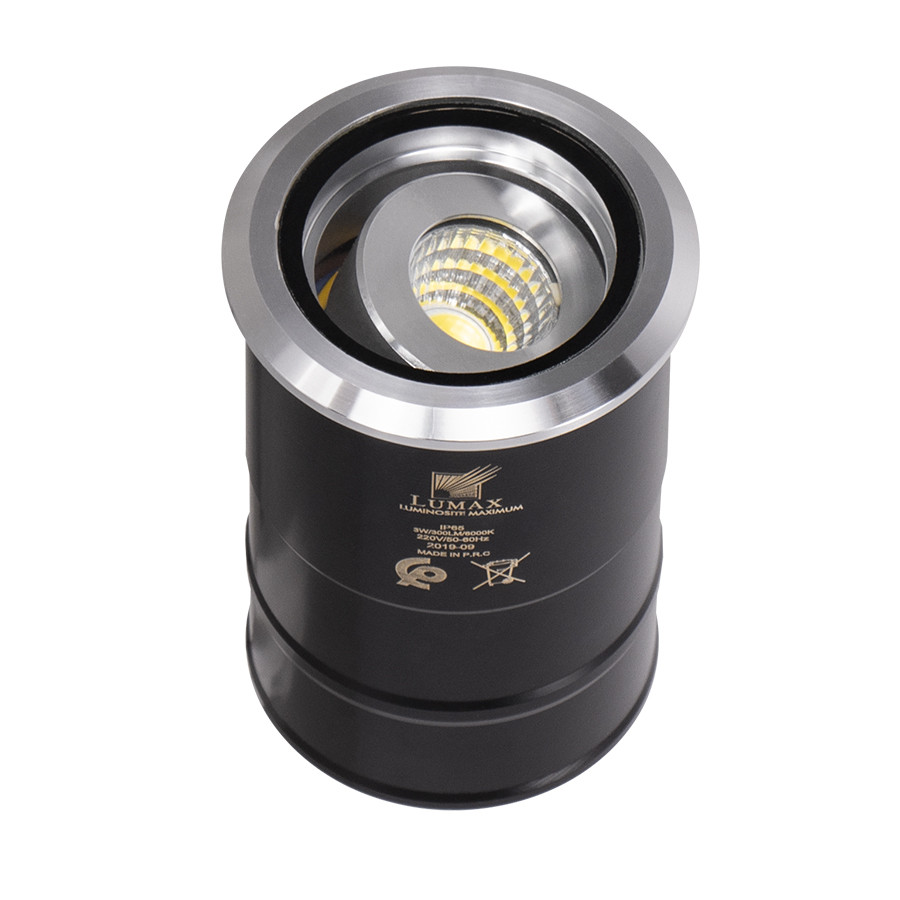 SPOT AU SOL LED ROND ORIENTABLE IP65 COB