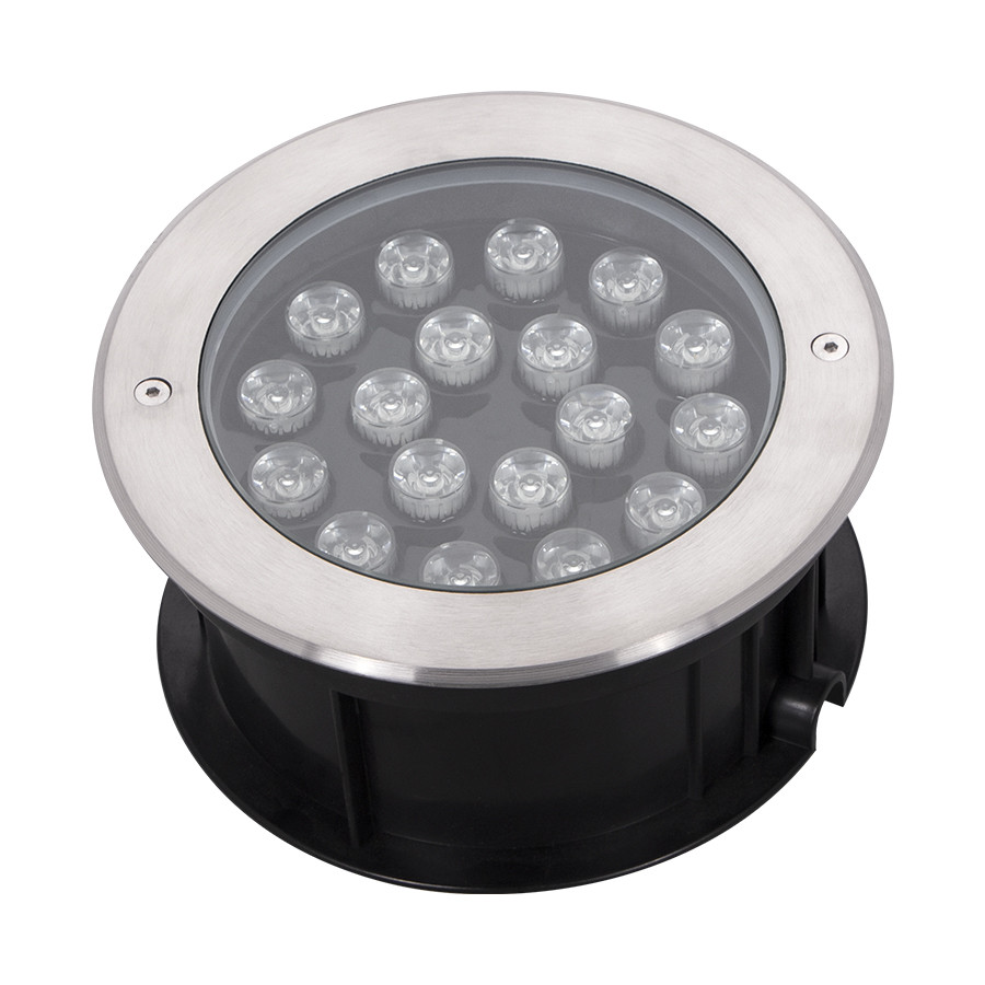 SPOT AU SOL LED ROND FIXE IP65 HP