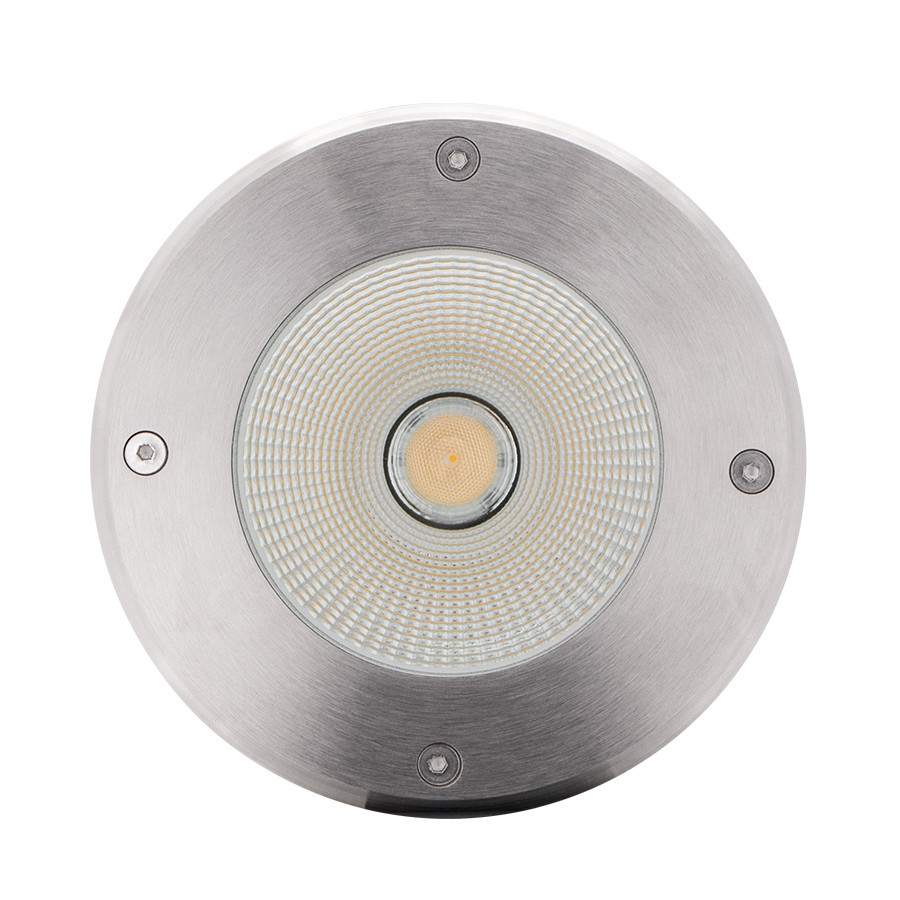 SPOT AU SOL LED A ENCASTRER ROND FIXE IP65 COB 220V