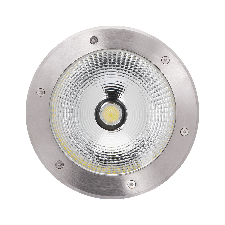 SPOT AU SOL LED ROND FIXE IP65 COB 30W 6000K