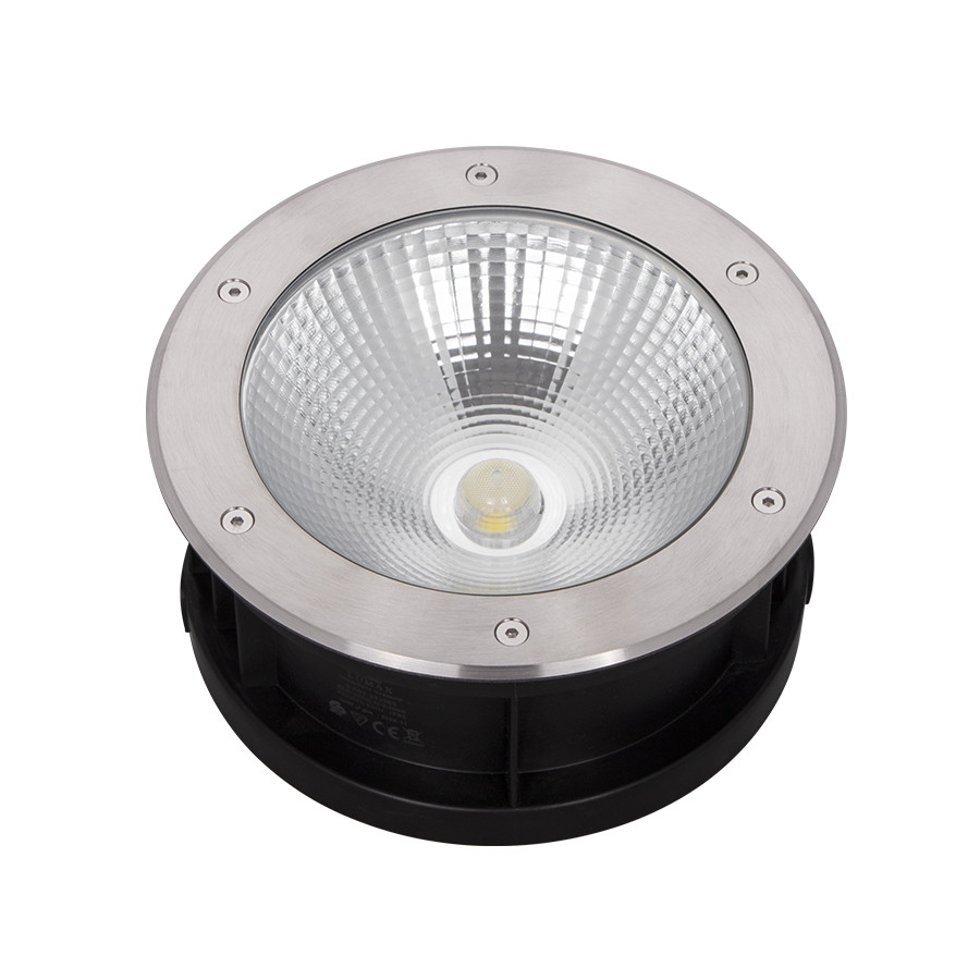 SPOT AU SOL LED ROND FIXE IP65 COB 30W 6000K