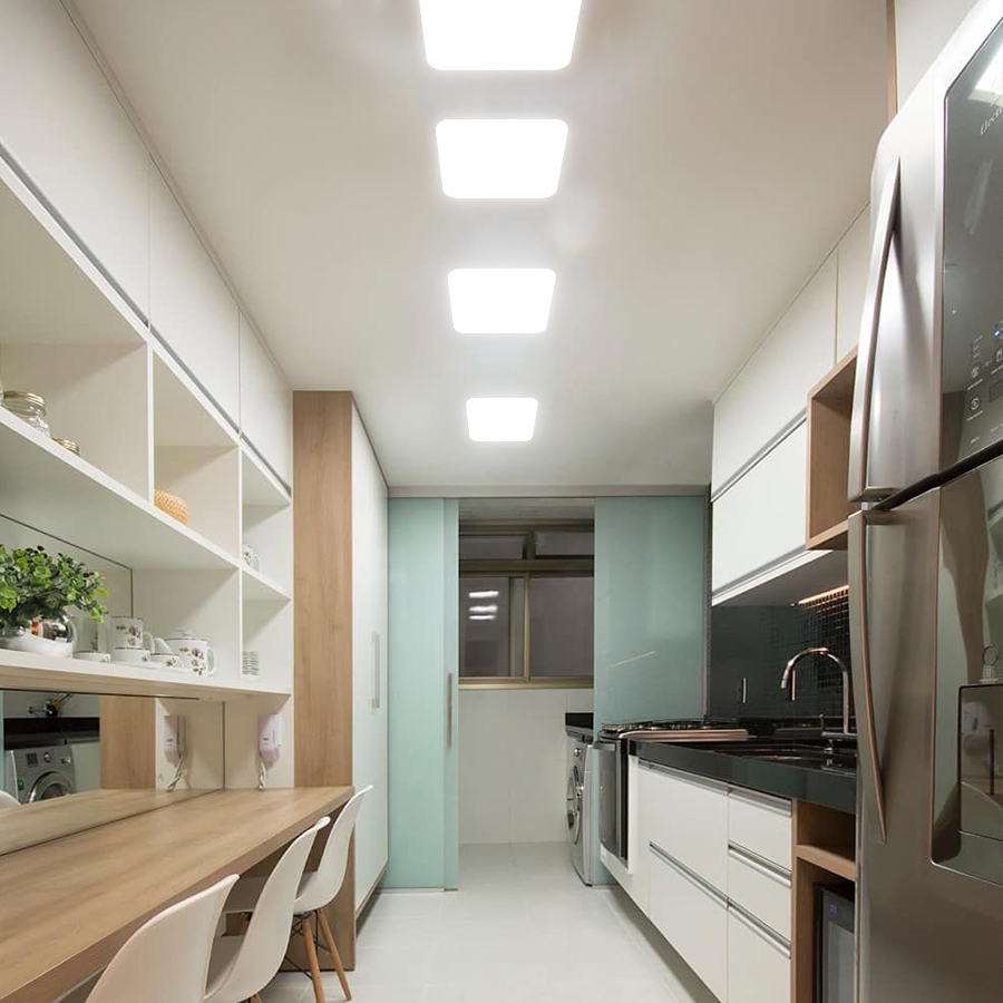 PANEL LED A ENCASTRE CARRE 220V
