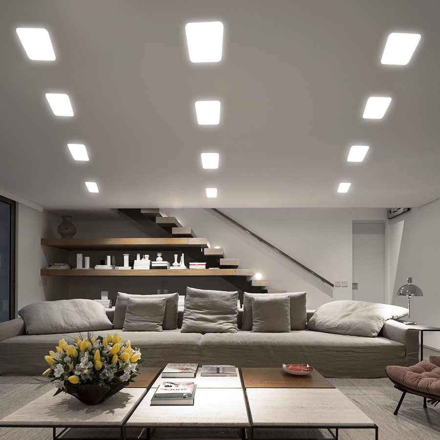 PANEL LED A ENCASTRE CARRE 220V
