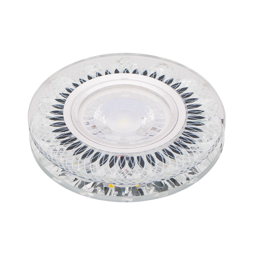 SPOT MR16 A ENCASTRER ROND 3D GLASS +