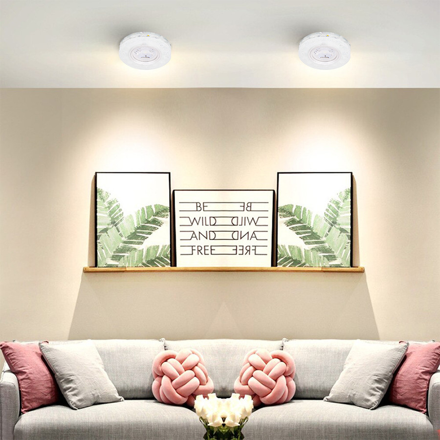 SPOT MR16 A ENCASTRER ROND 3D GLASS + CRYSTAL + LED 3W