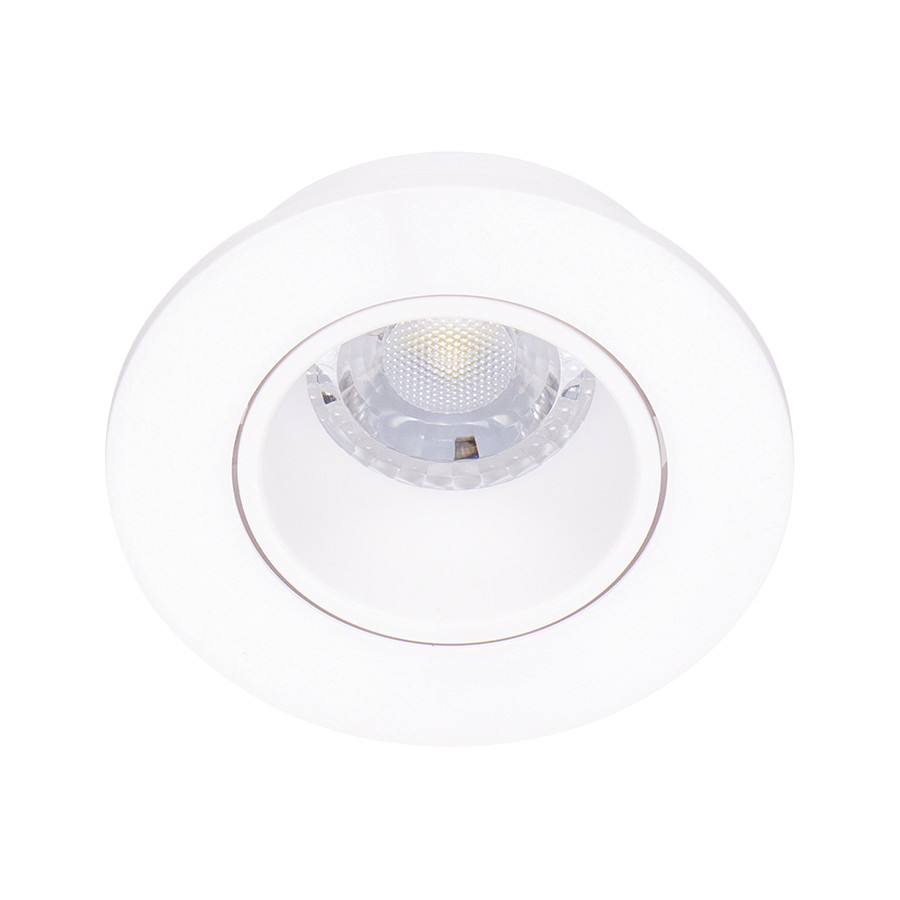 SPOT A ENCASTRER ROND ORIENTABLE PVC GU10