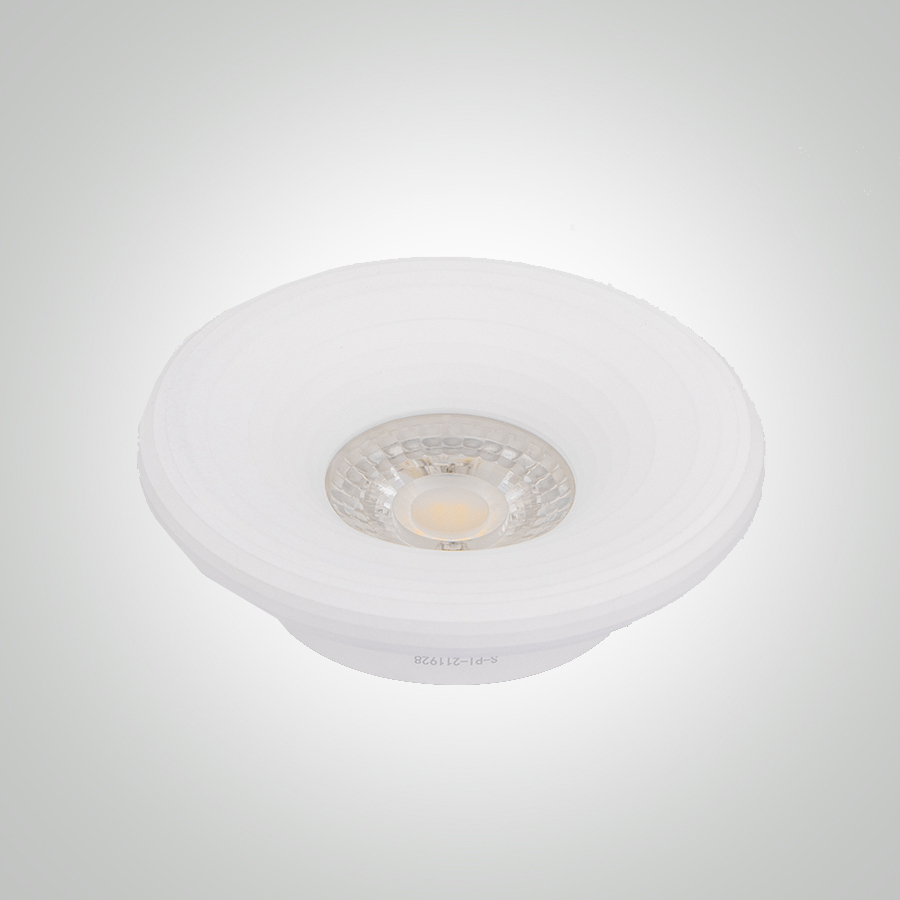 SPOT MR16 A ENCASTRER ROND FIXE ALUMINIUM