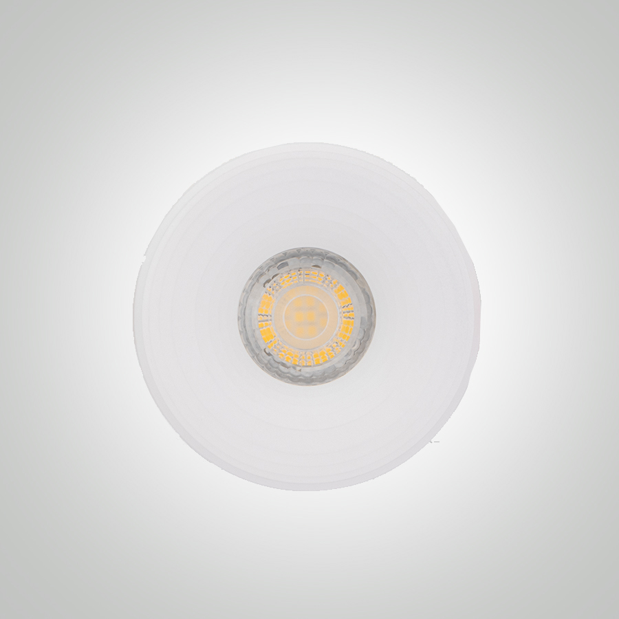 SPOT MR16 A ENCASTRER ROND FIXE ALUMINIUM