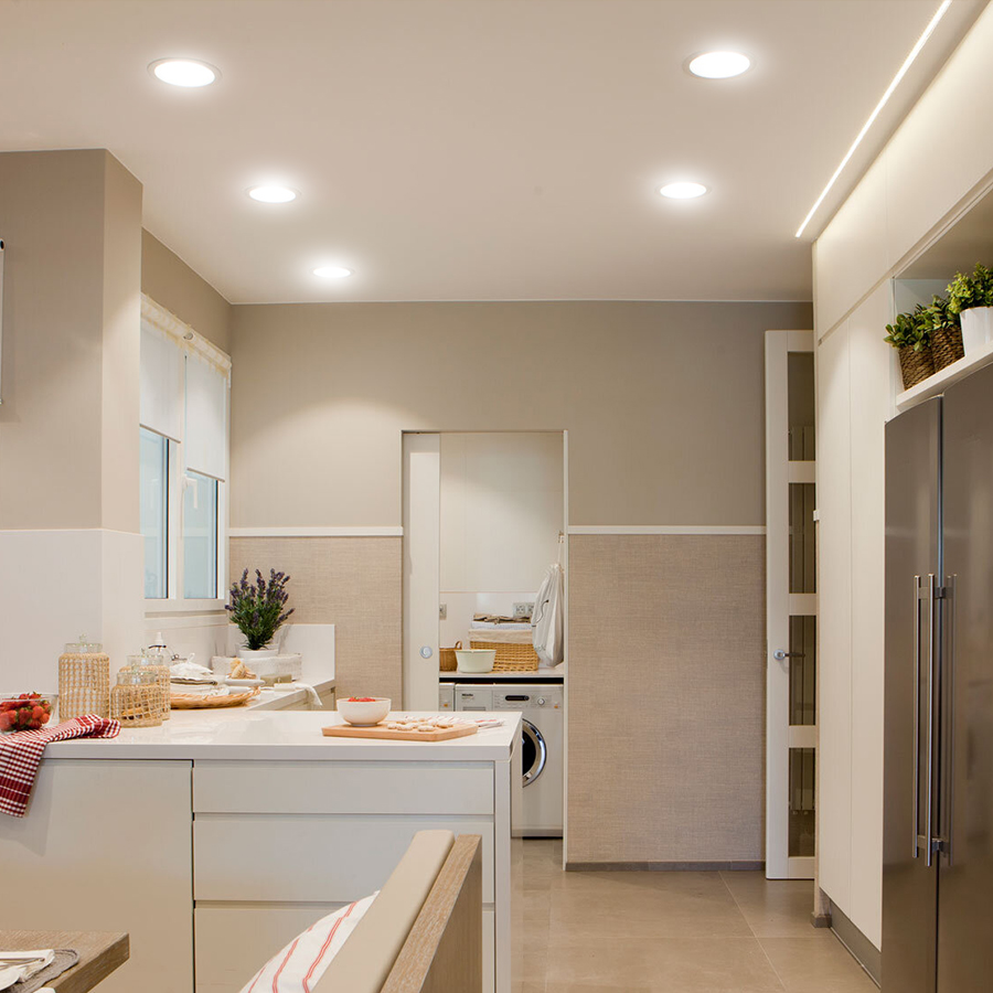 PANEL LED A ENCASTRE ROND 220V