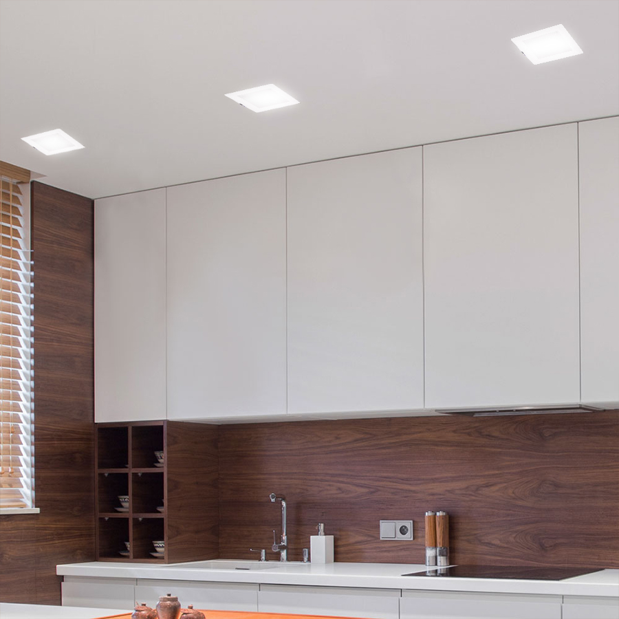 SPOT LED A ENCASTRER ROND INDIRECT 220V