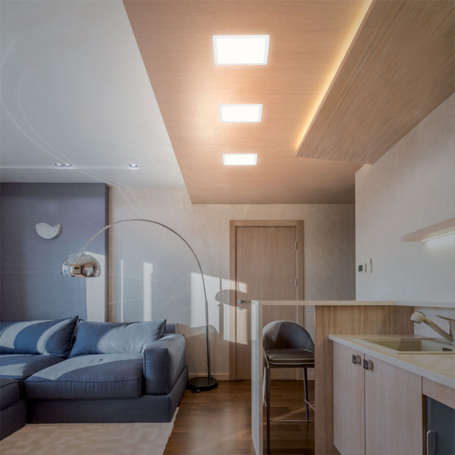PANEL LED A ENCASTRE CARRE 220V