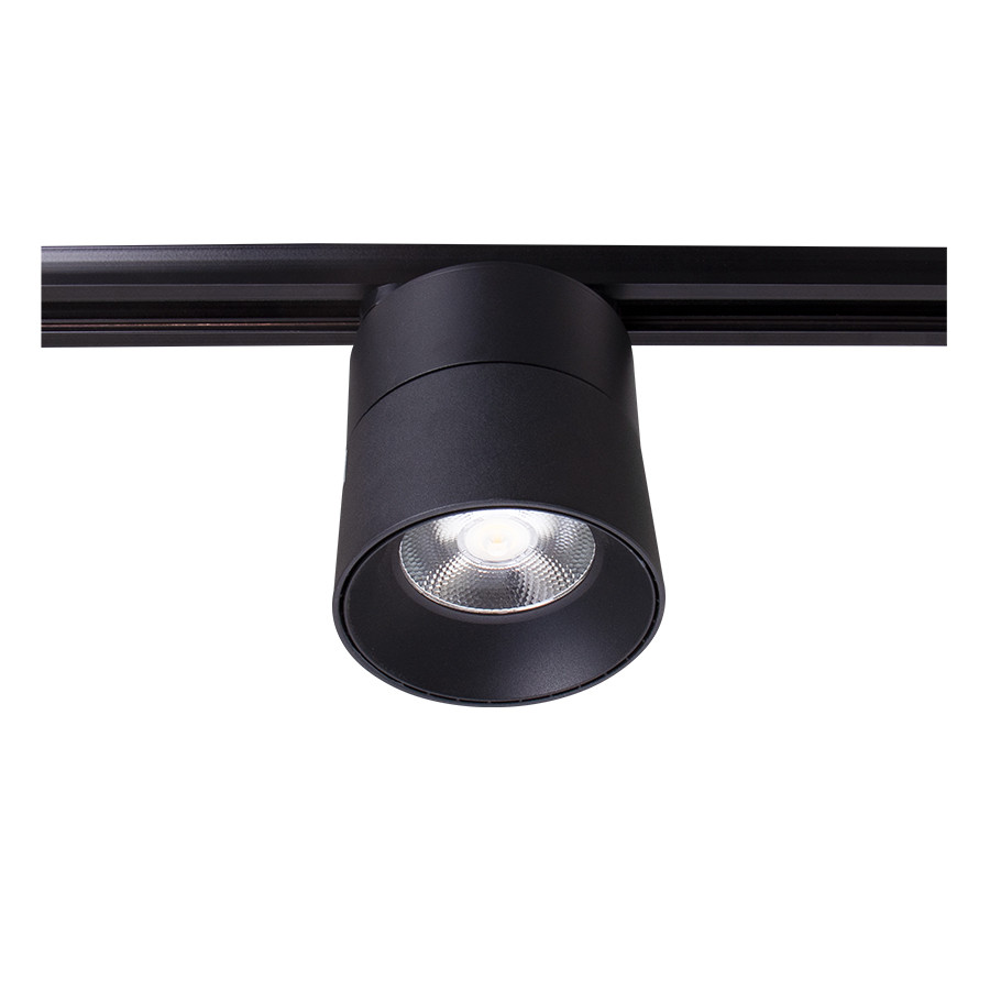 SPOT SUR RAIL LED ORIENTABLE NOIR IP20 30W 4000K