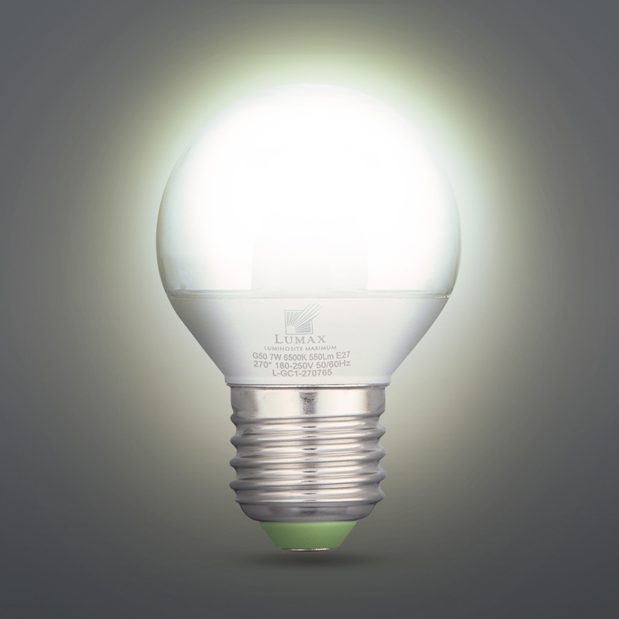 LAMPE LED G50 E27 LED SMD CLAIRE 220V