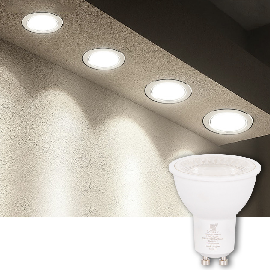 LAMPE GU10 220V 8W 38° 4000K