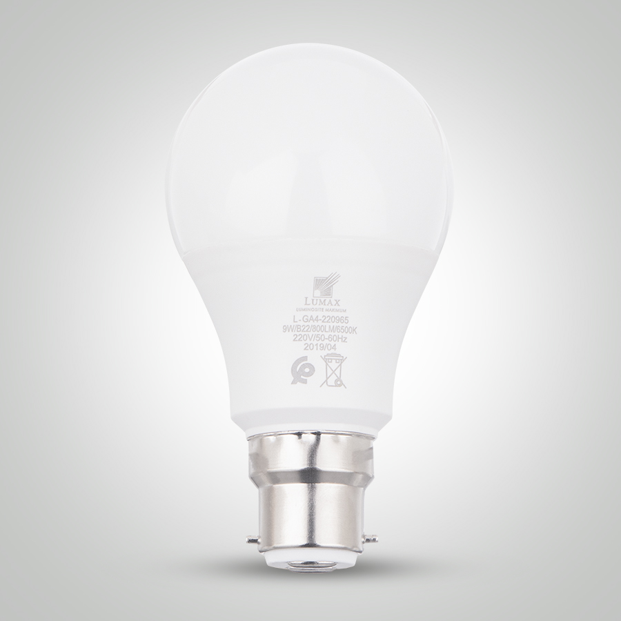 LAMPE LED SMD OPAQUE A60 B22 9W 6500K