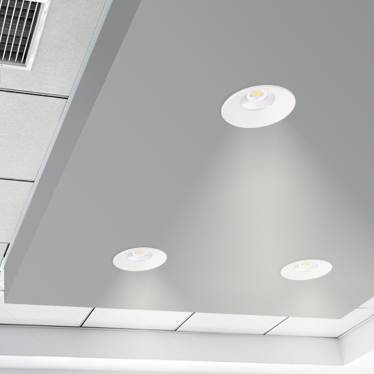 SPOT LED ROND A ENCASTRER COB 220V
