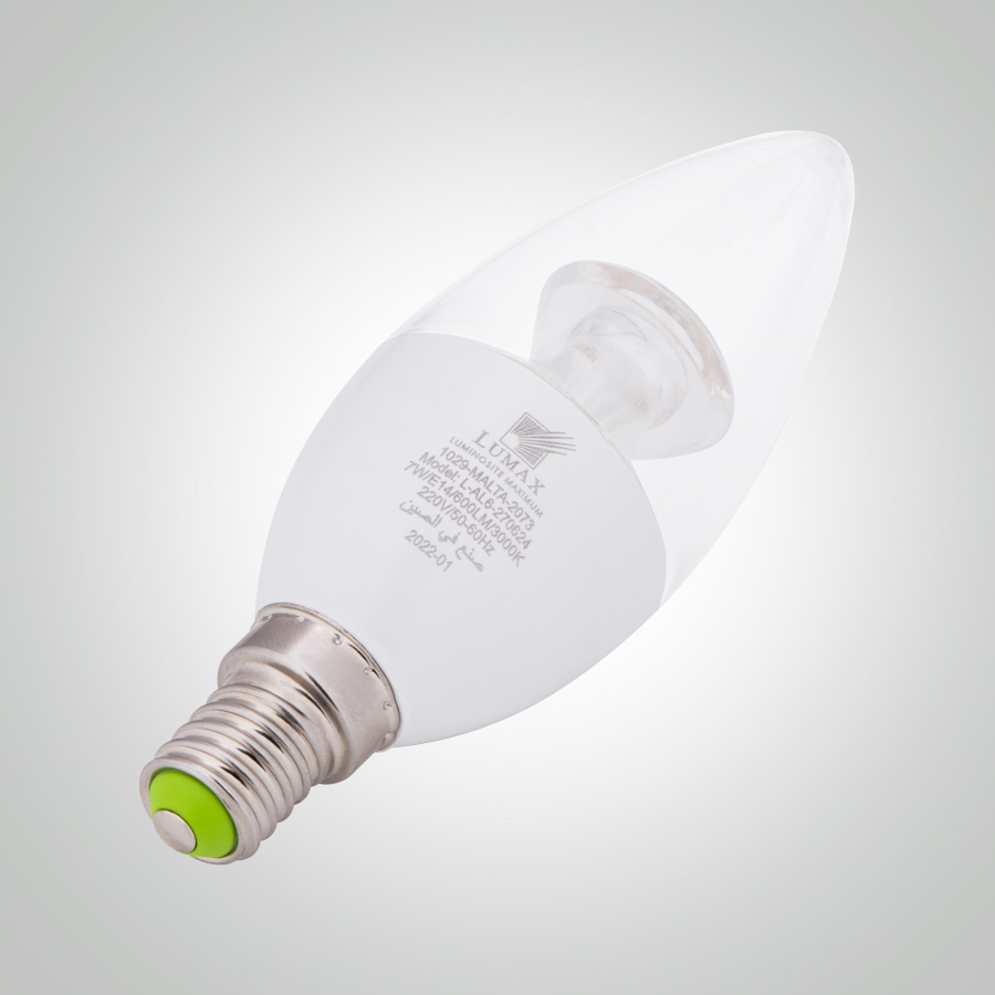 LAMPE C38 CRISTAL FLAMME E14 220V