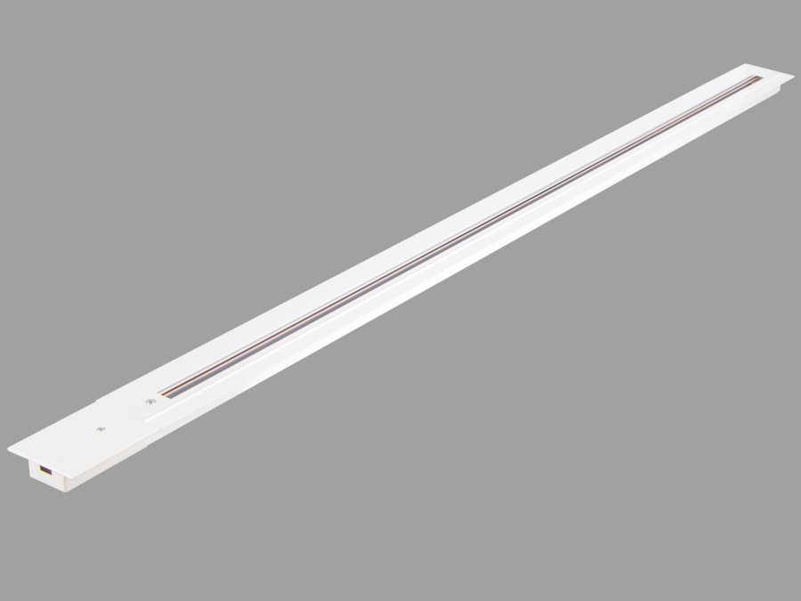 RAIL ENCASTRER 2FIL POUR SPOT 220V 2 METRE