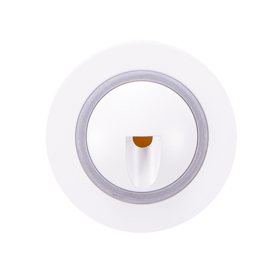 Contre marche LED COB ROND IP40 3W 3000K
