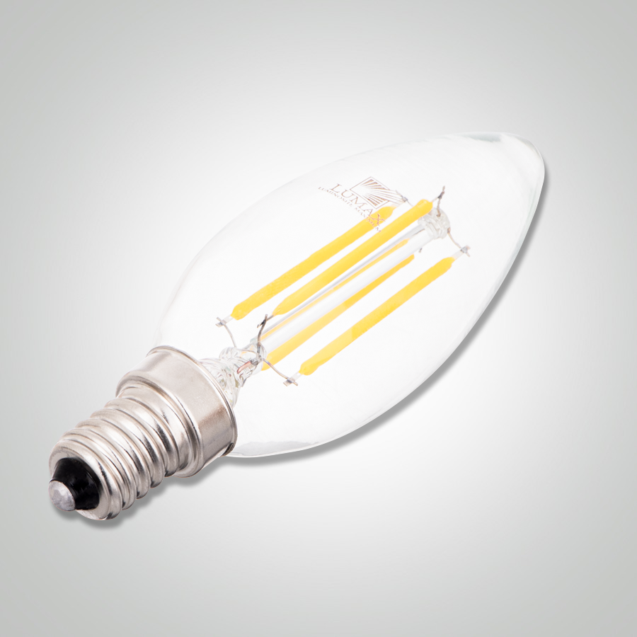 LAMPE LED FILAMENT CLAIRE C35 E14 220V