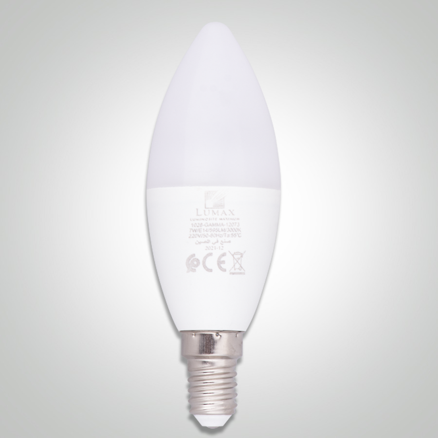 LAMPE LED SMD OPAQUE C37 E14 220V