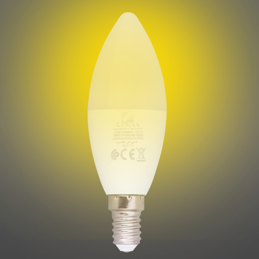 LAMPE LED SMD OPAQUE C37 E14 220V