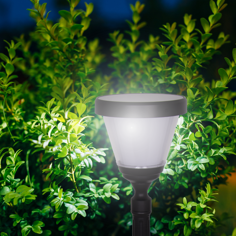 BORNE JARDIN LED SOLAIRE IP65