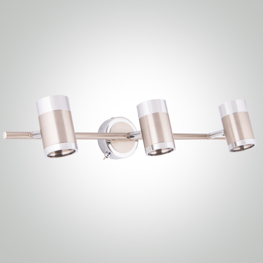 APPLIQUE MURALE METAL 3XGU10 220V