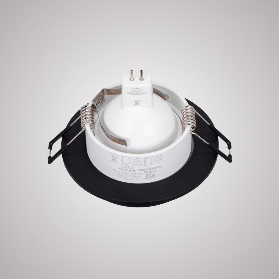 CADRE POUR SPOT MR16 FIXE A ENCASTRER ROND ALUMINIUM