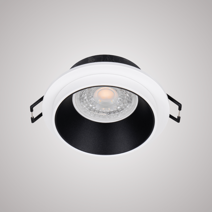 CADRE POUR SPOT MR16 FIXE A ENCASTRER ROND ALUMINIUM