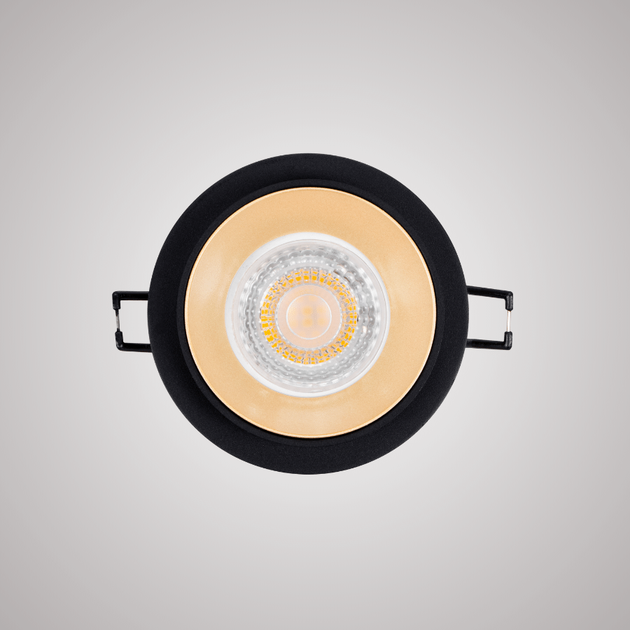 CADRE POUR SPOT MR16 FIXE A ENCASTRER ROND ALUMINIUM