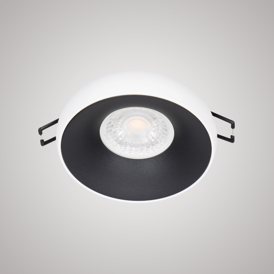 CADRE POUR SPOT MR16 A ENCASTRER ROND ALUMINIUM TROY