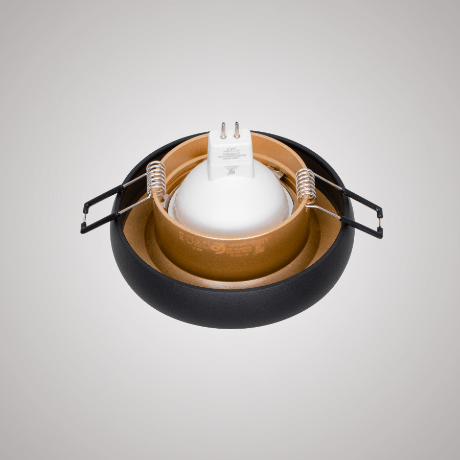 CADRE POUR SPOT MR16 A ENCASTRER ROND ALUMINIUM TROY