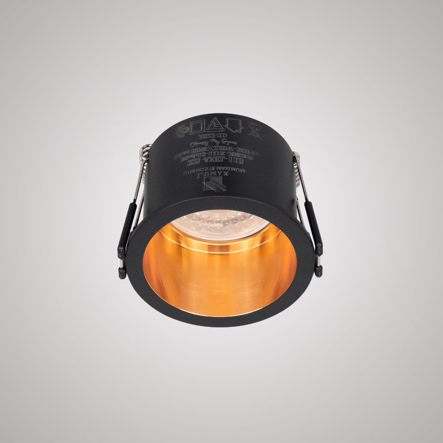 CADRE POUR SPOT MR16 FIXE A ENCASTRER ROND ALUMINIUM