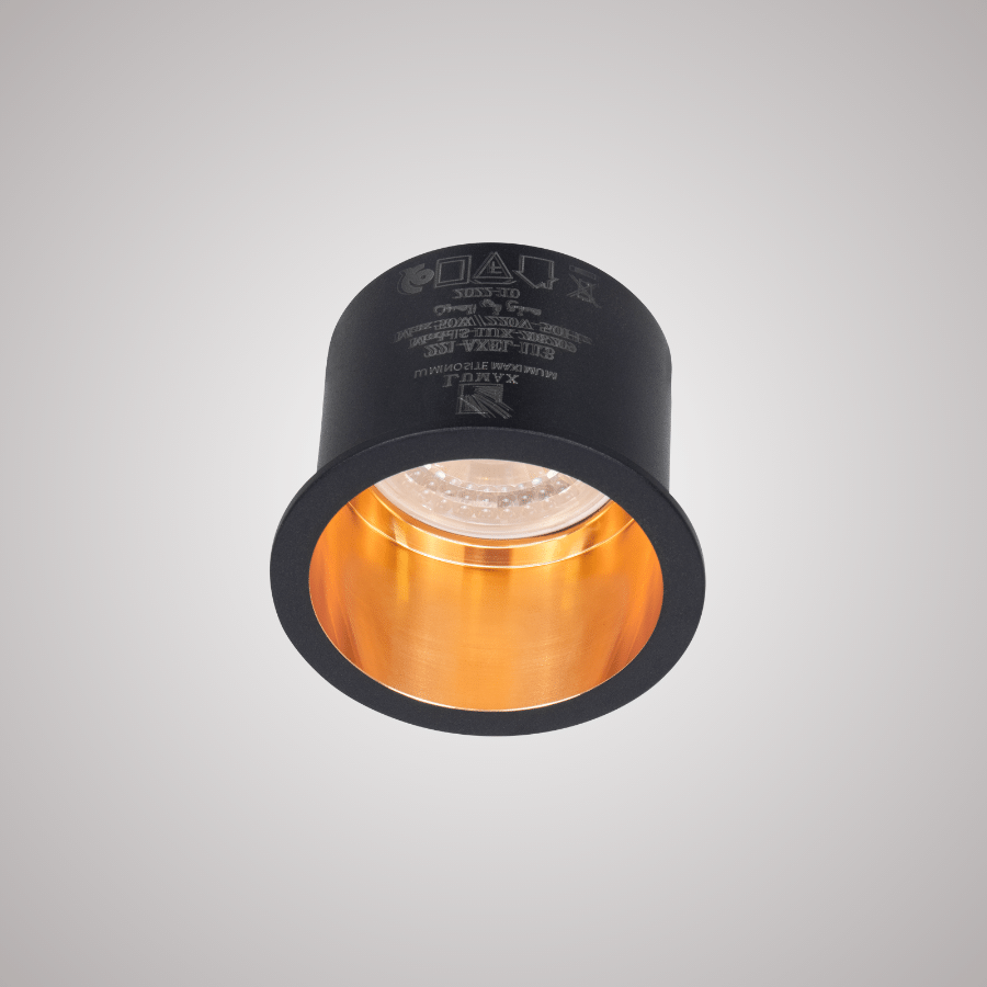 CADRE POUR SPOT MR16 FIXE A ENCASTRER ROND ALUMINIUM