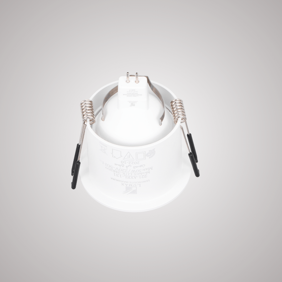 CADRE POUR SPOT MR16 FIXE A ENCASTRER ROND ALUMINIUM