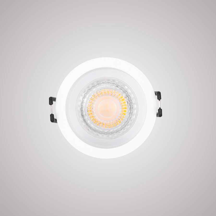 CADRE POUR SPOT MR16 FIXE A ENCASTRER ROND ALUMINIUM