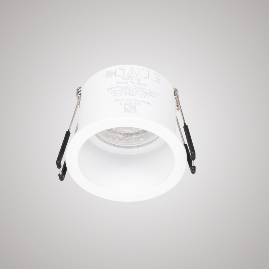 CADRE POUR SPOT MR16 FIXE A ENCASTRER ROND ALUMINIUM