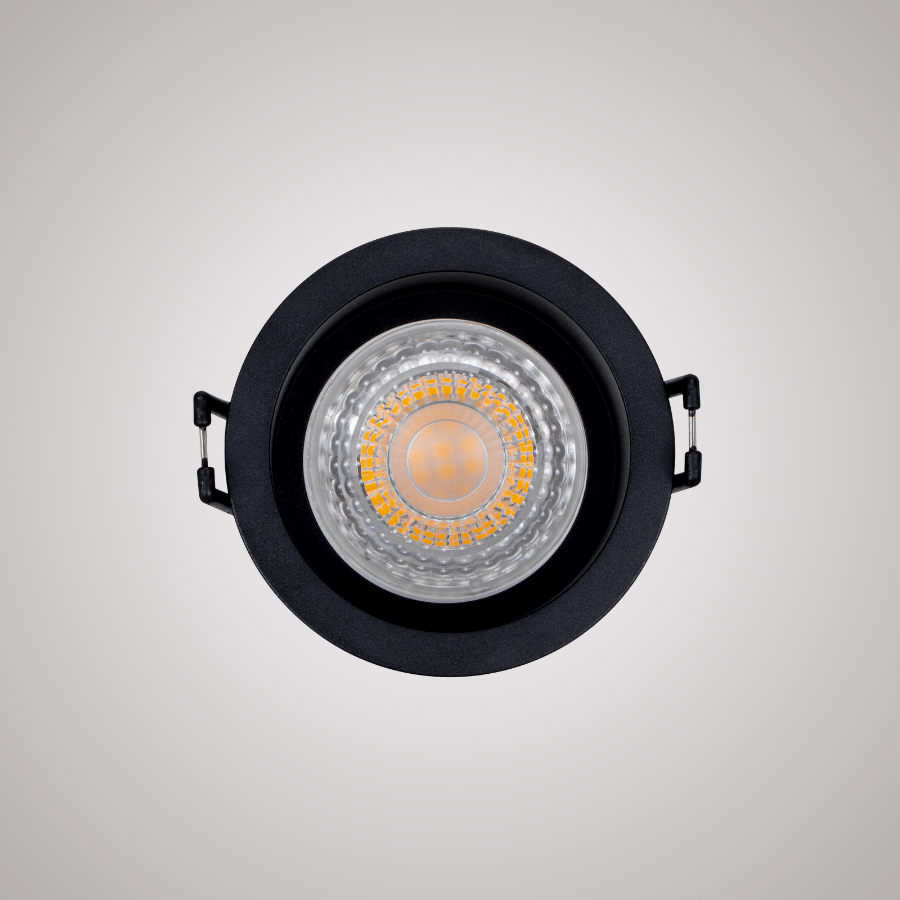 CADRE POUR SPOT MR16 FIXE A ENCASTRER ROND ALUMINIUM