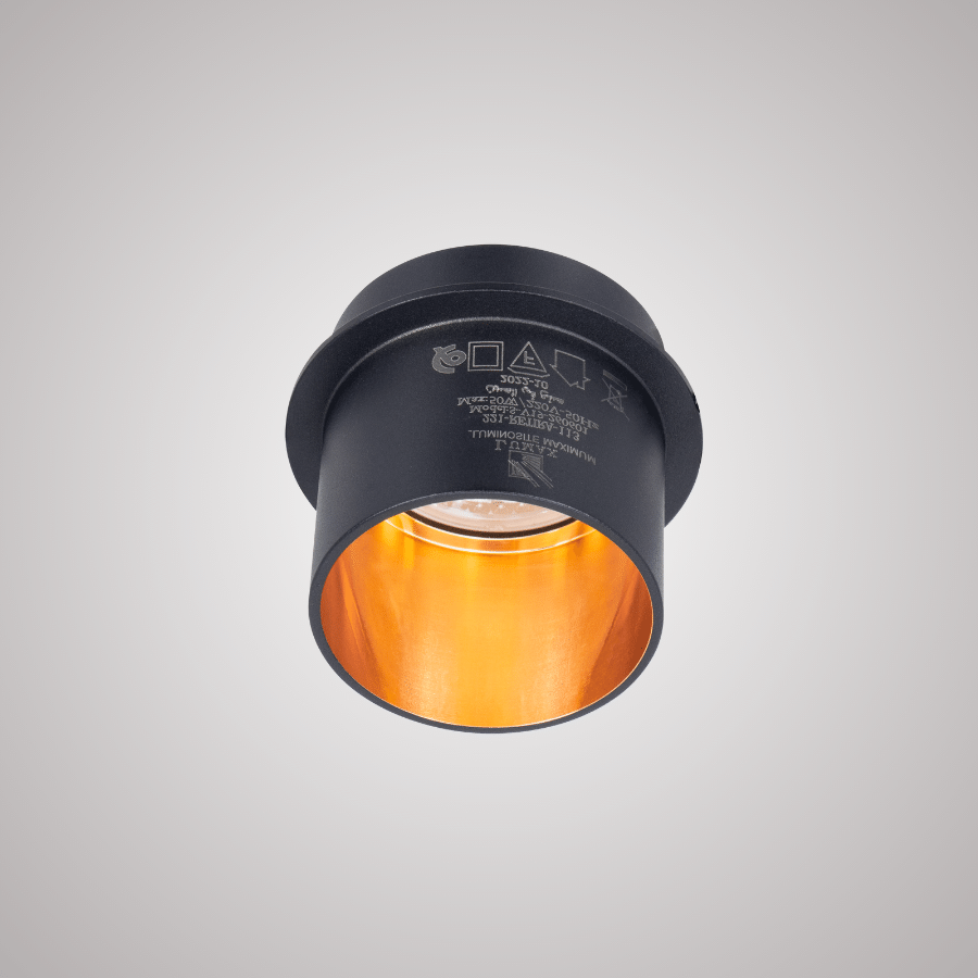 CADRE POUR SPOT MR16 FIXE A ENCASTRER ROND ALUMNIUM