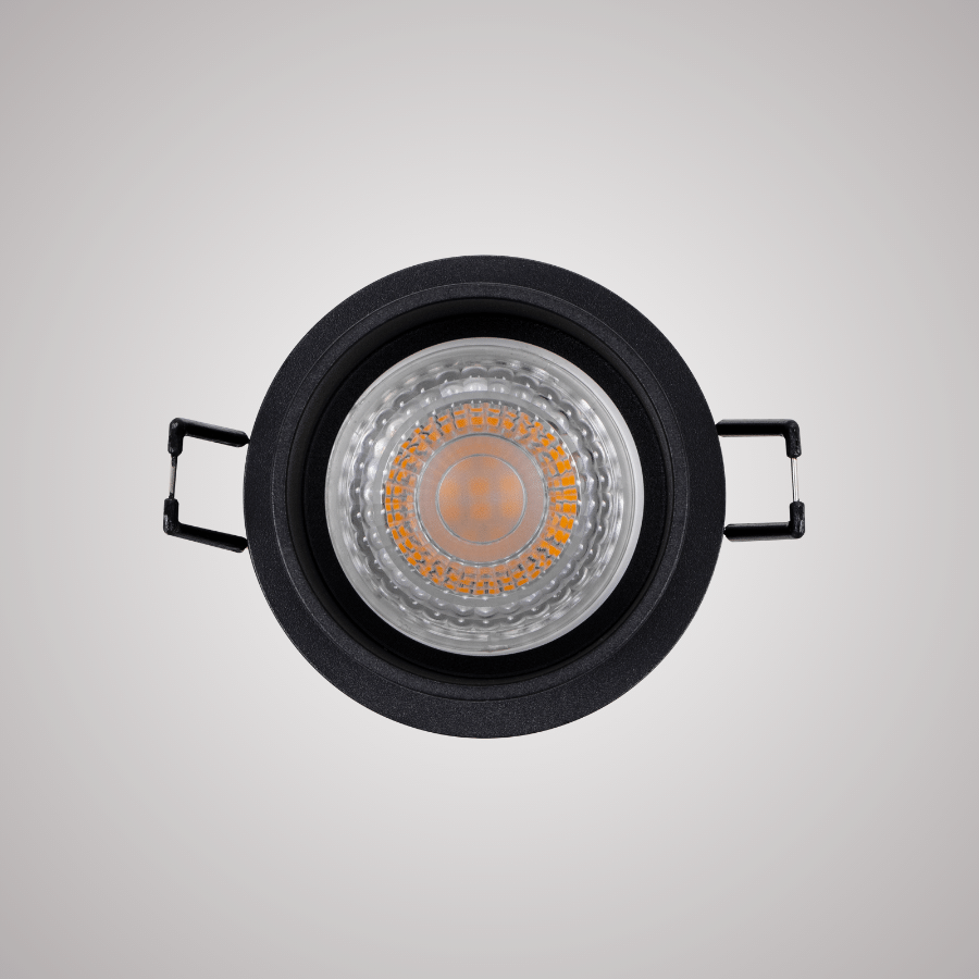 CADRE POUR SPOT MR16 FIXE A ENCASTRER ROND ALUMNIUM