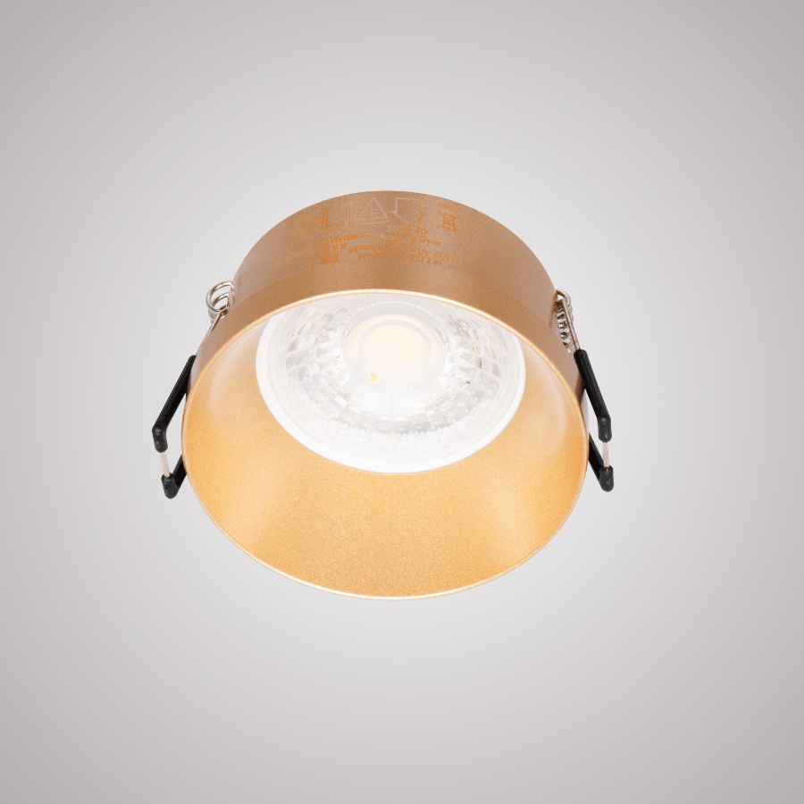CADRE POUR SPOT MR16 FIXE A ENCASTRER ROND ALUMNIUM