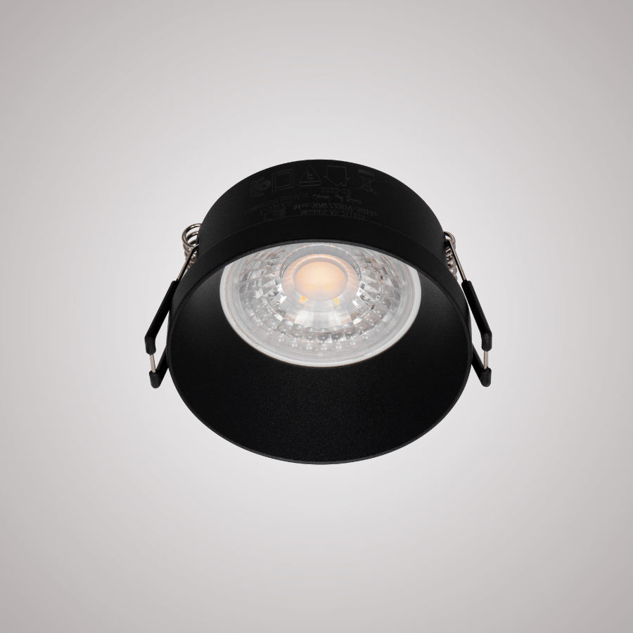 CADRE POUR SPOT MR16 FIXE A ENCASTRER ROND ALUMNIUM