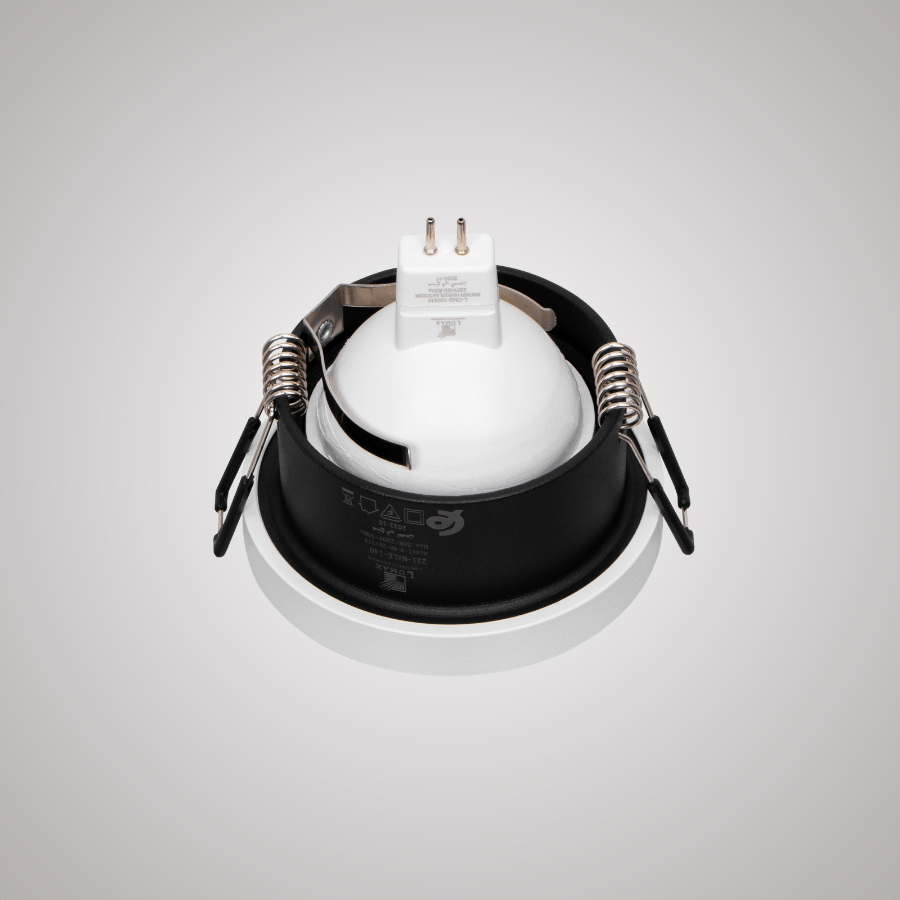 CADRE POUR SPOT MR16 FIXE A ENCASTRER ROND ALUMNIUM