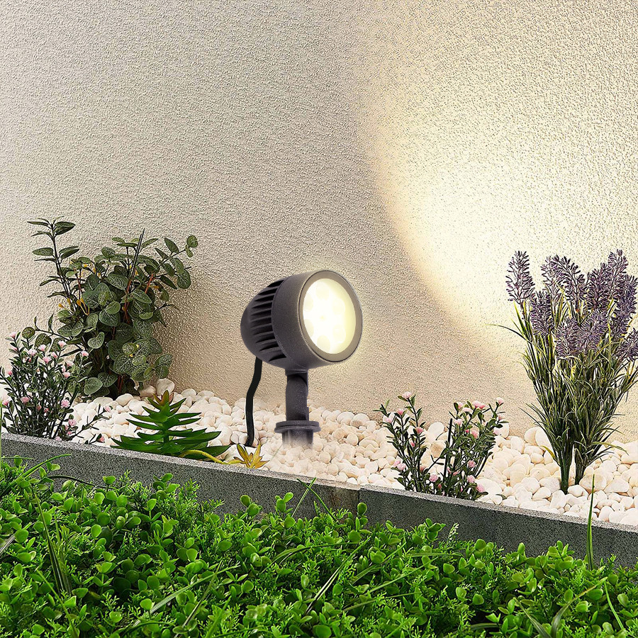 Projecteur De Jardin Ruk Avec Piquet De Terre Pour L'Extérieur